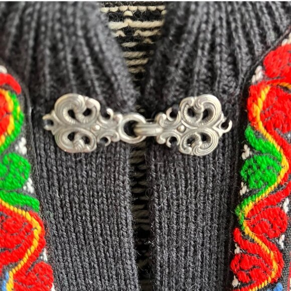 Norlender Vintage Wool Cardigan Sweater - Picture 3 of 6